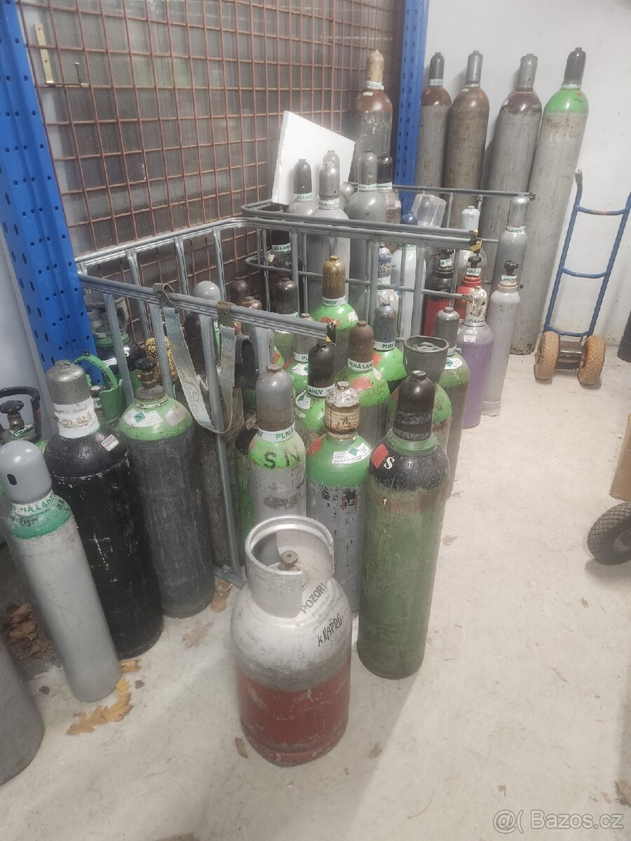 Koupím tlakové láhve, nebo naplním vaše bomby.