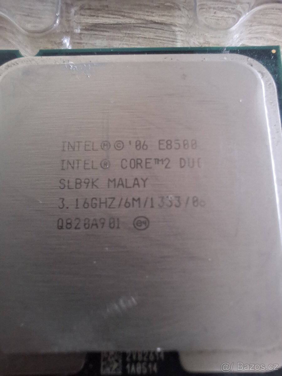 Procesor Intel core 2 duo E8500
