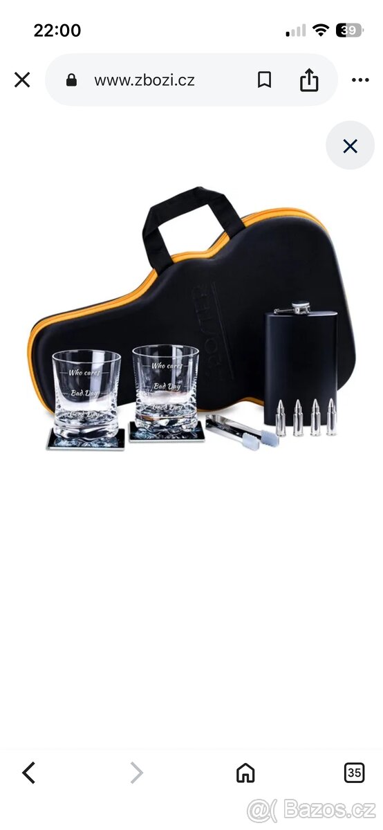 Whisky set -nový