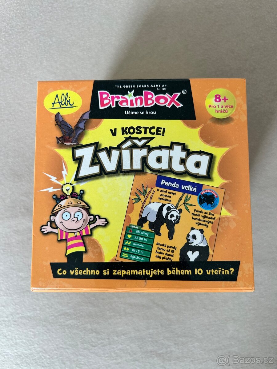 Brainbox Zvířata v kostce