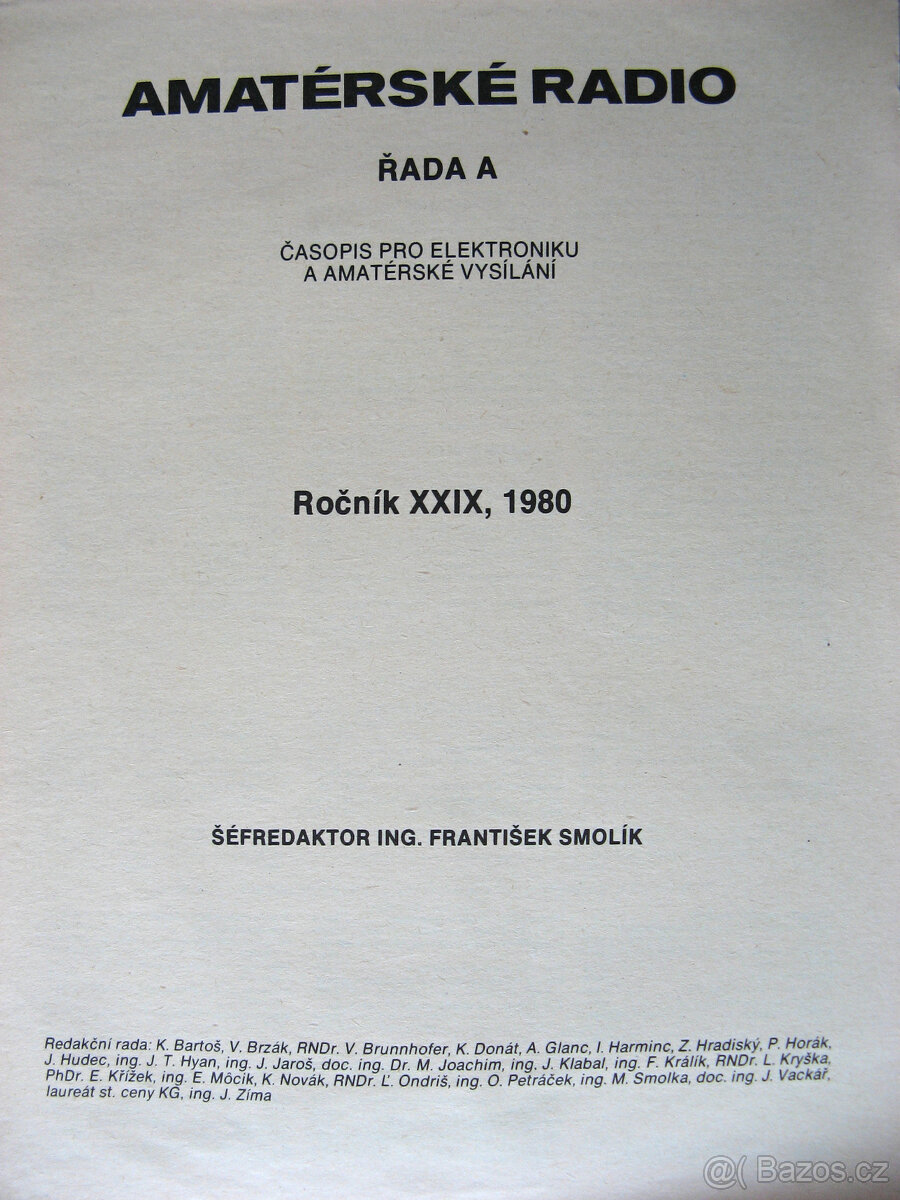 Amatérské Radio řada A