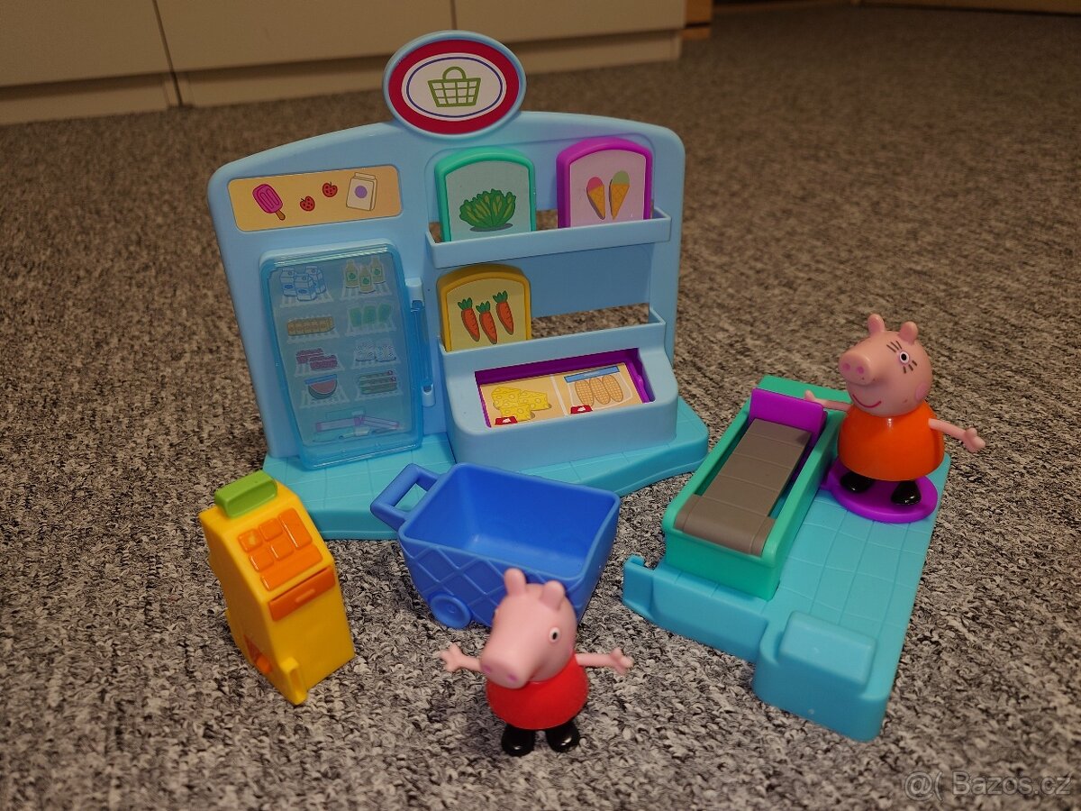 Prasátko Peppa Hasbro supermarket