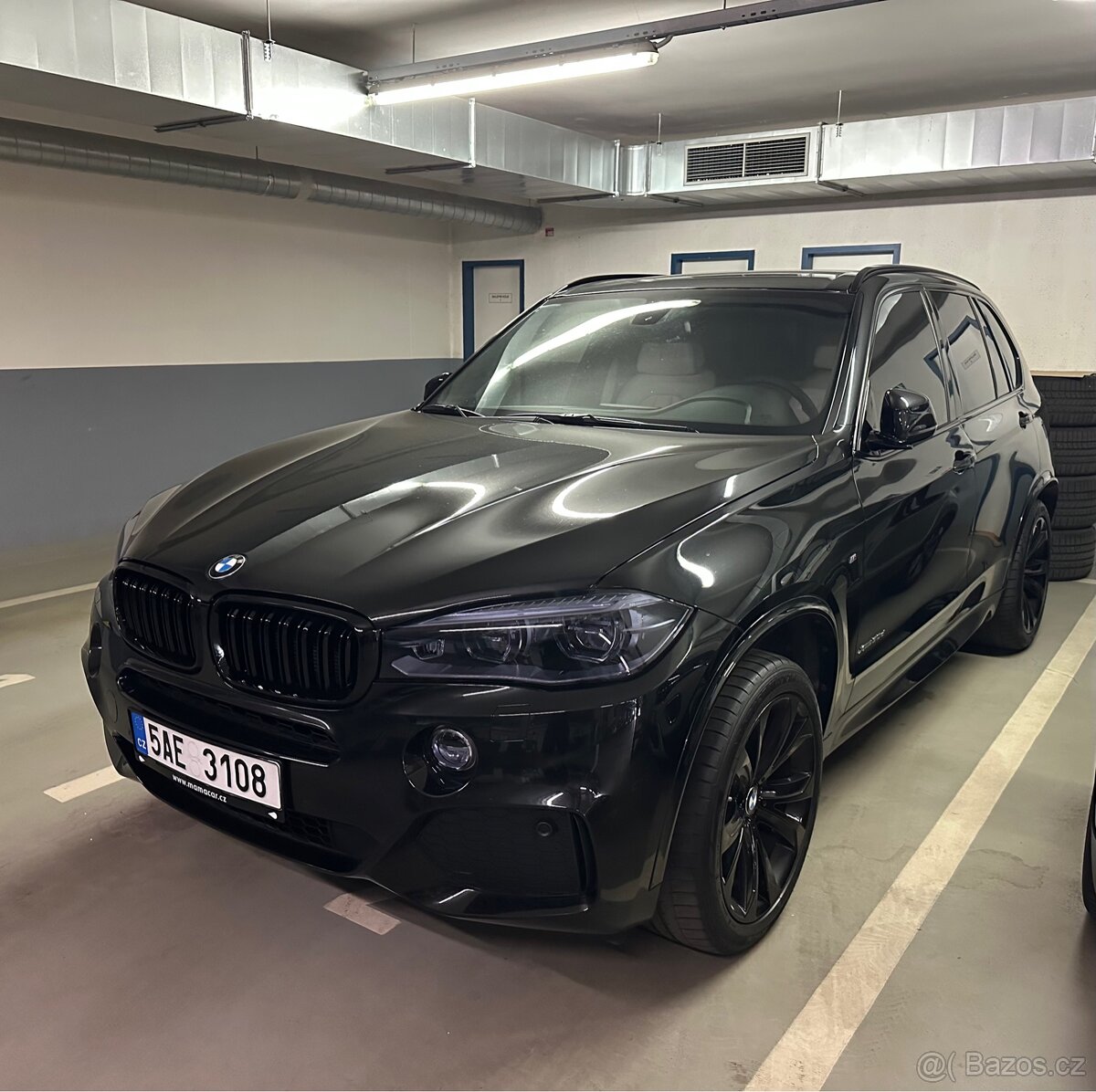 BMW X5 F15 155 nájezd dvě sadu kol