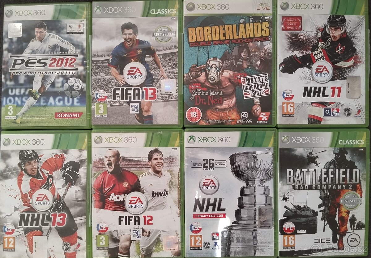 Hry na Xbox 360