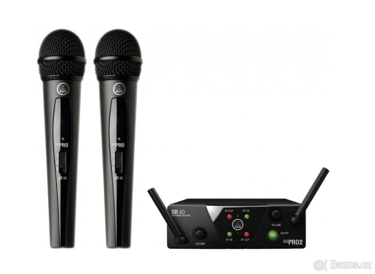 Bezdrátový mikrofon WMS40 MINI DUAL VOCAL SET