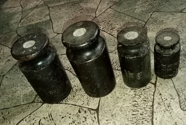 Závaží 2 , 1, 0,5 kg