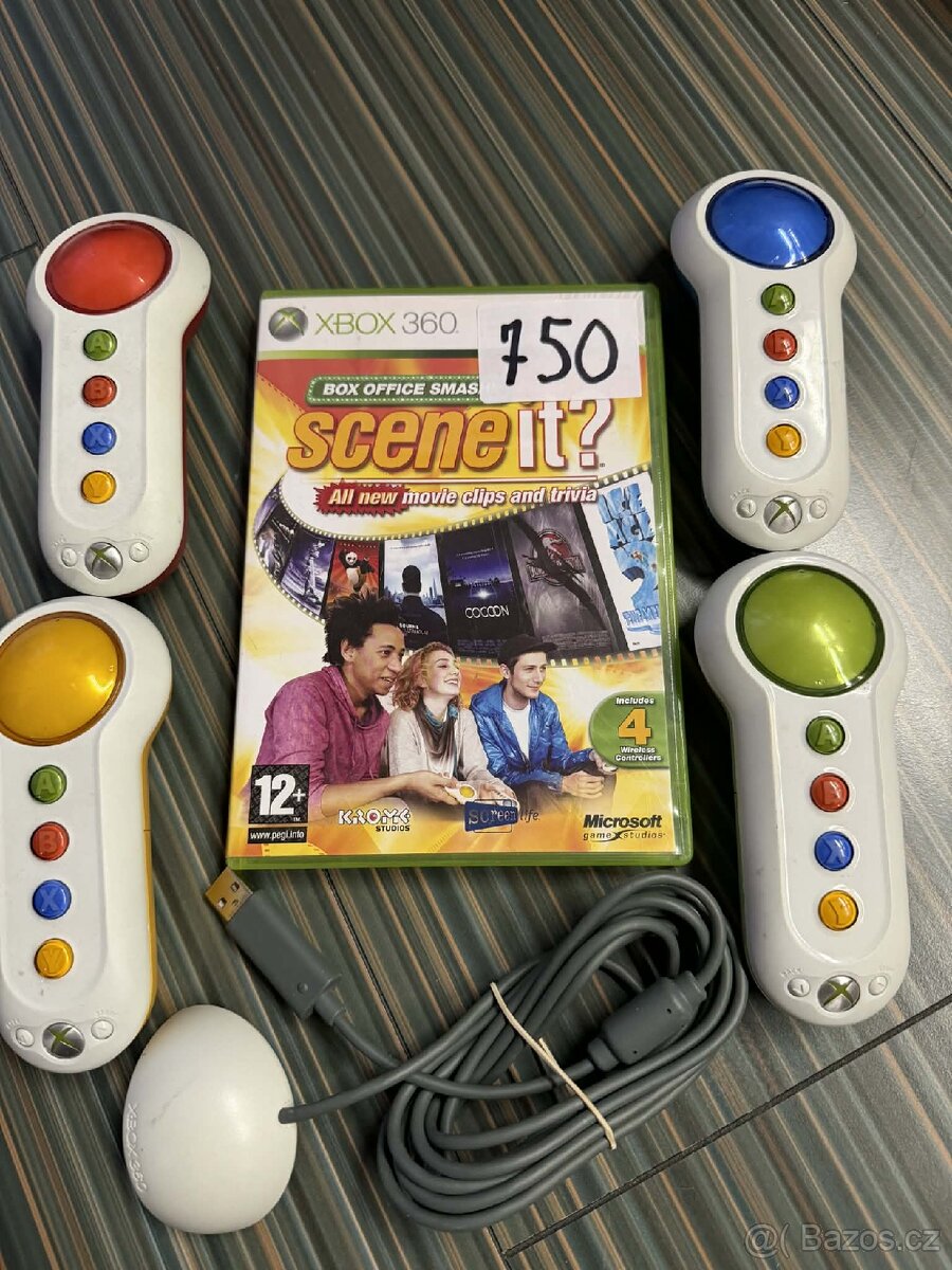 Prodám hru Scene it? xbox 360