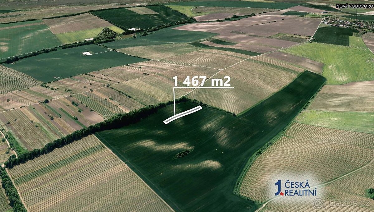 Pole 1 467 m², Podíl 50 % o výměře 734 m²