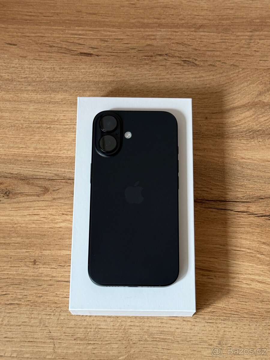 iPhone 16, 256 GB, 100 % baterie + záruka