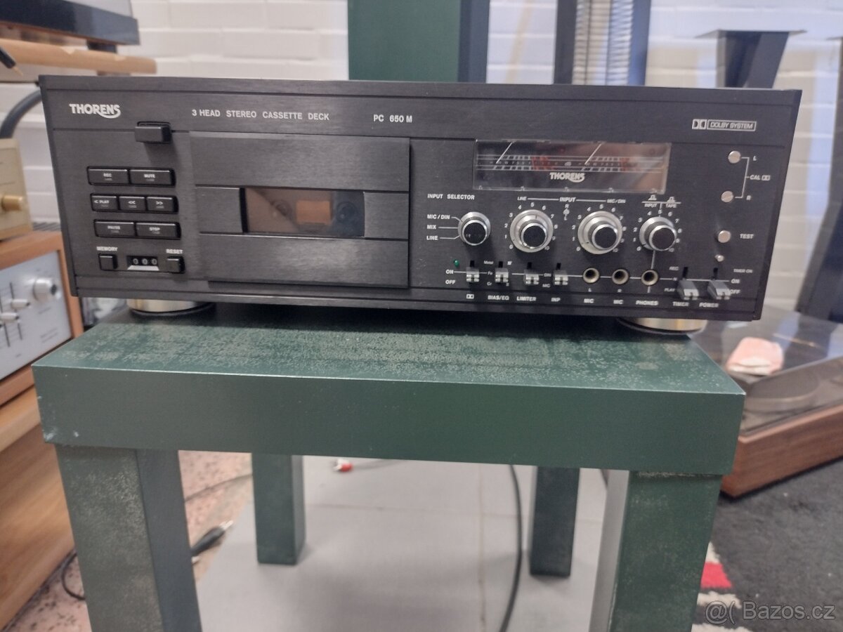 Thorens PC 650 M + darček 10 ks kazety...