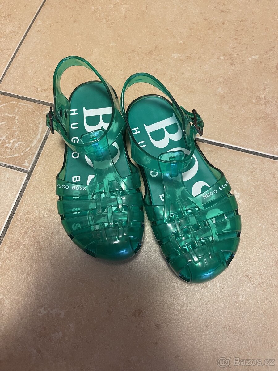 Hugo Boss nové gumové sandály unisex