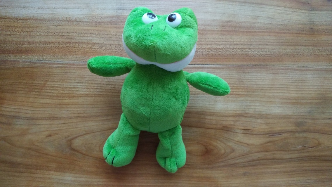 Plyšák žabák - nová hračka, figurka nejen pro děti, maskot