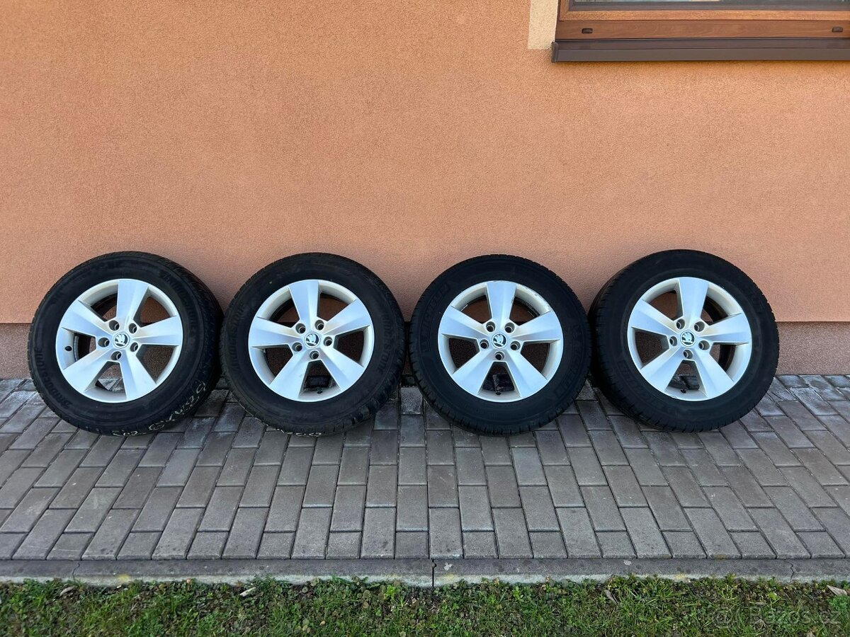 orig. letní alu kola Orion R16 215/60/16