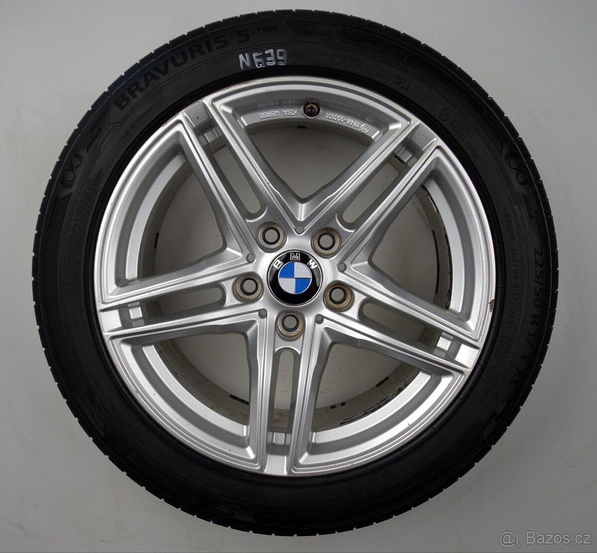 BMW 3 - 17" alu kola - Letní pneu