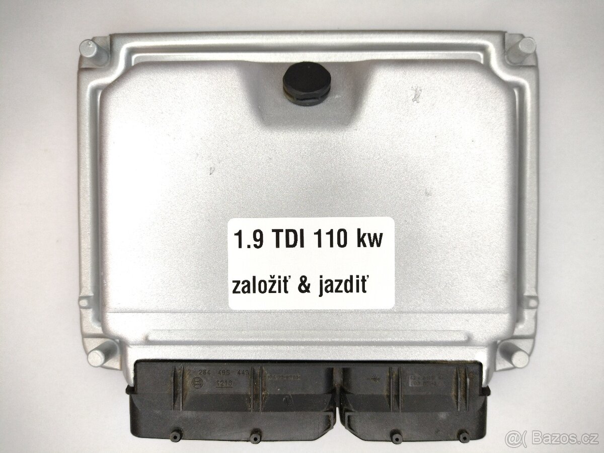 Řídicí jednotky motoru 1.9 TDI 110 kw