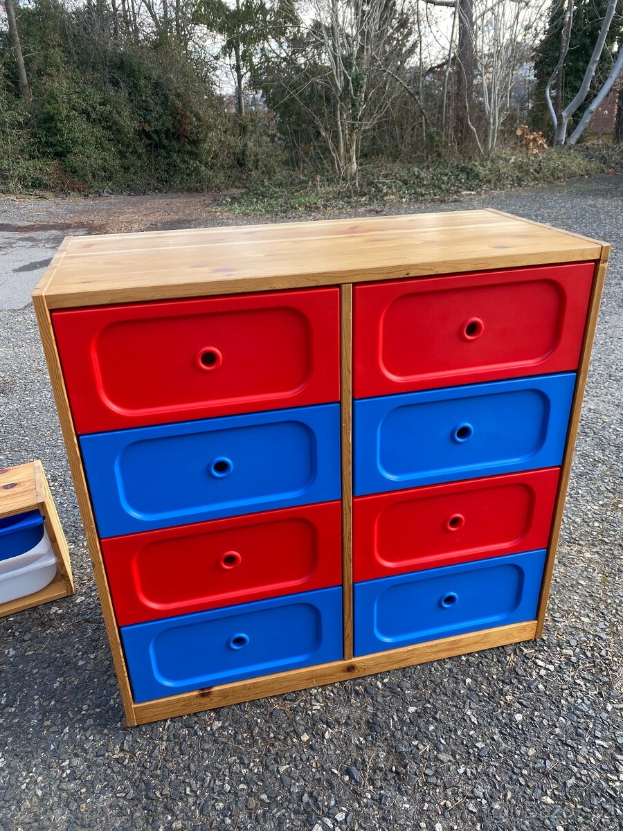 IKEA Trofast -  3 díly