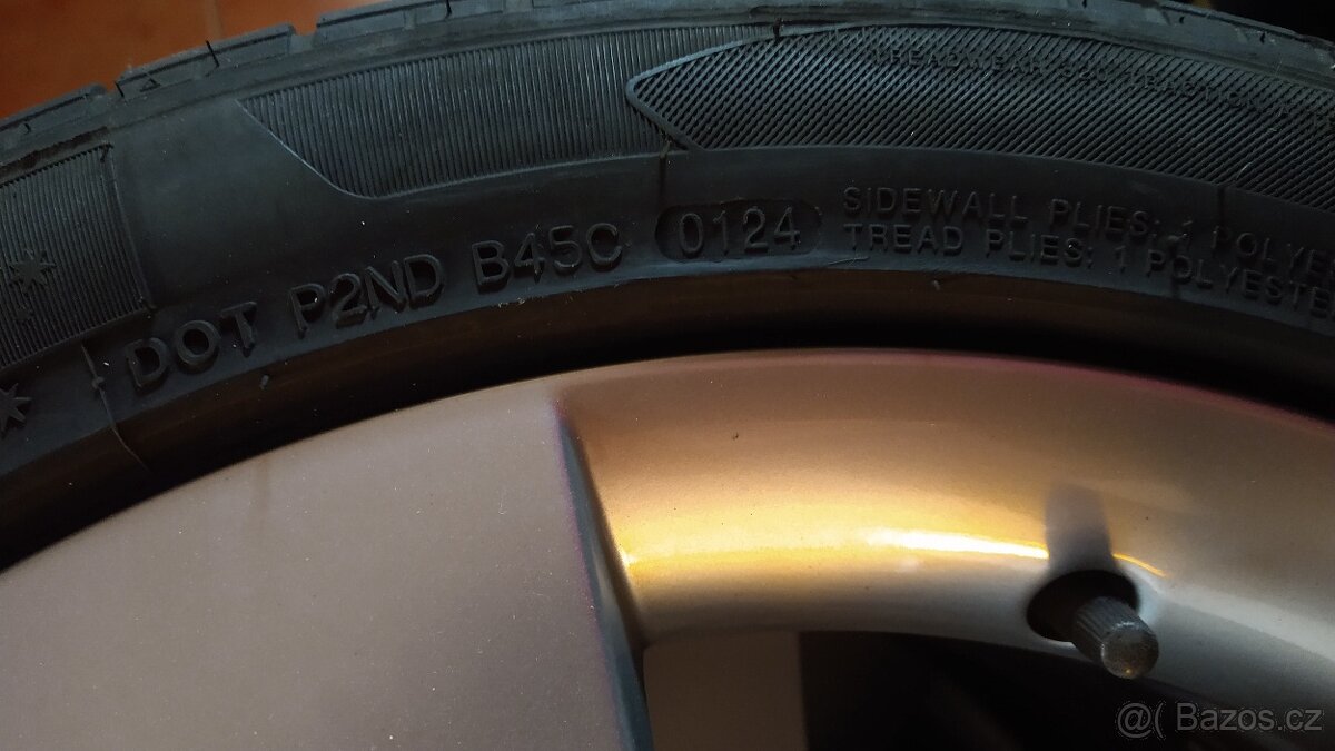 ALU kola 17" denom 5x112 s novými pneu altenzo sport