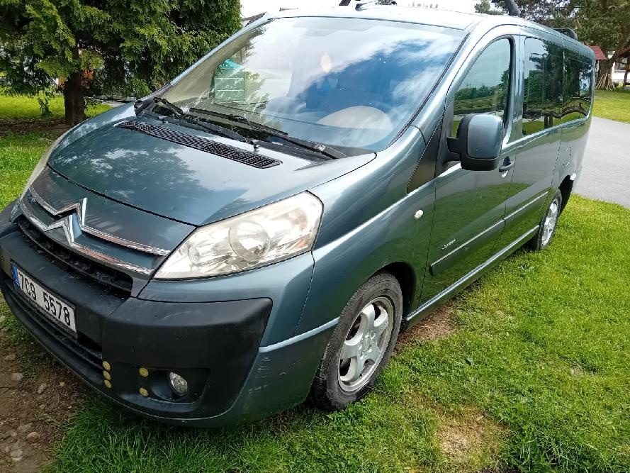 Citroen Jumpy X-2,0HDi-100kw-9míst,klima,tažné.