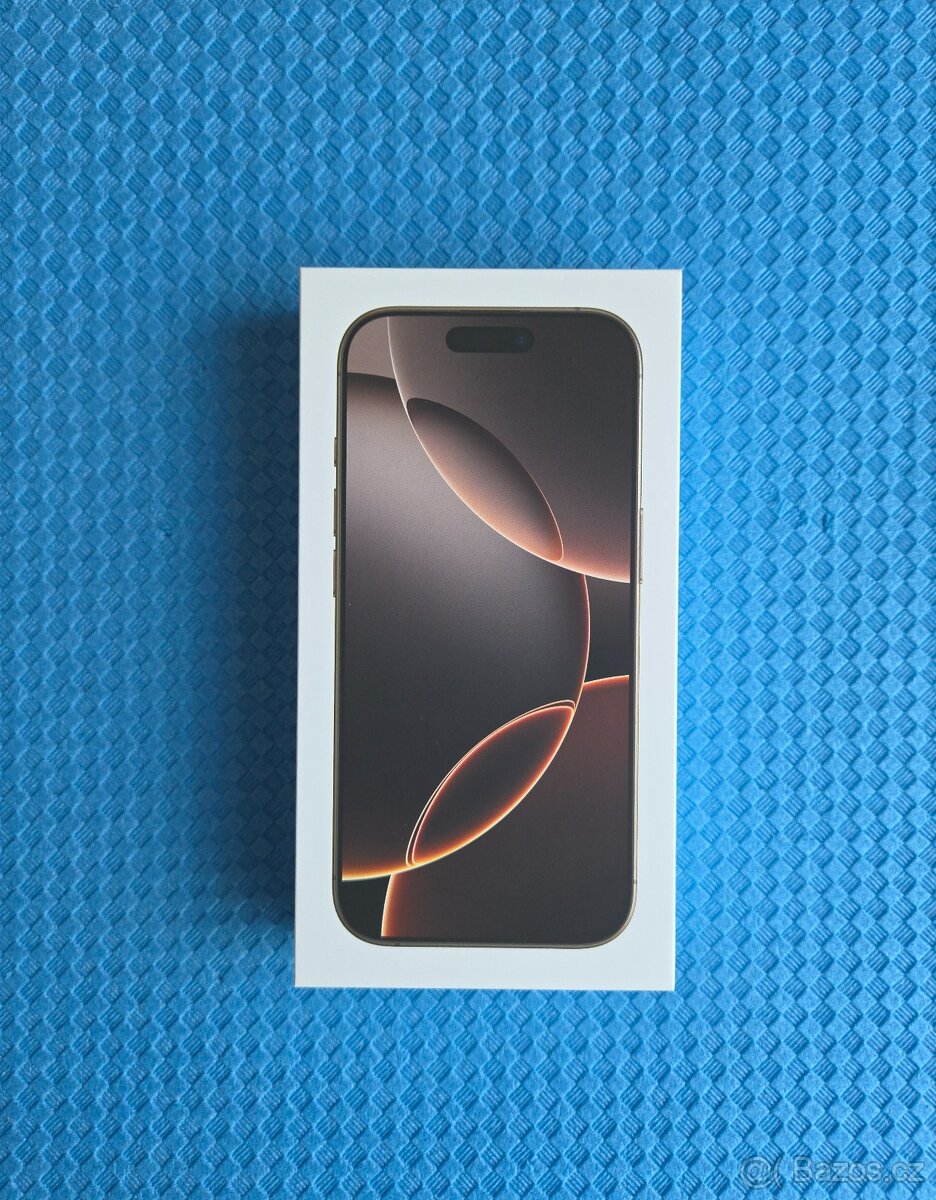 iPhone 16 Pro 128GB Desert NOVÝ NEROZBALENÝ