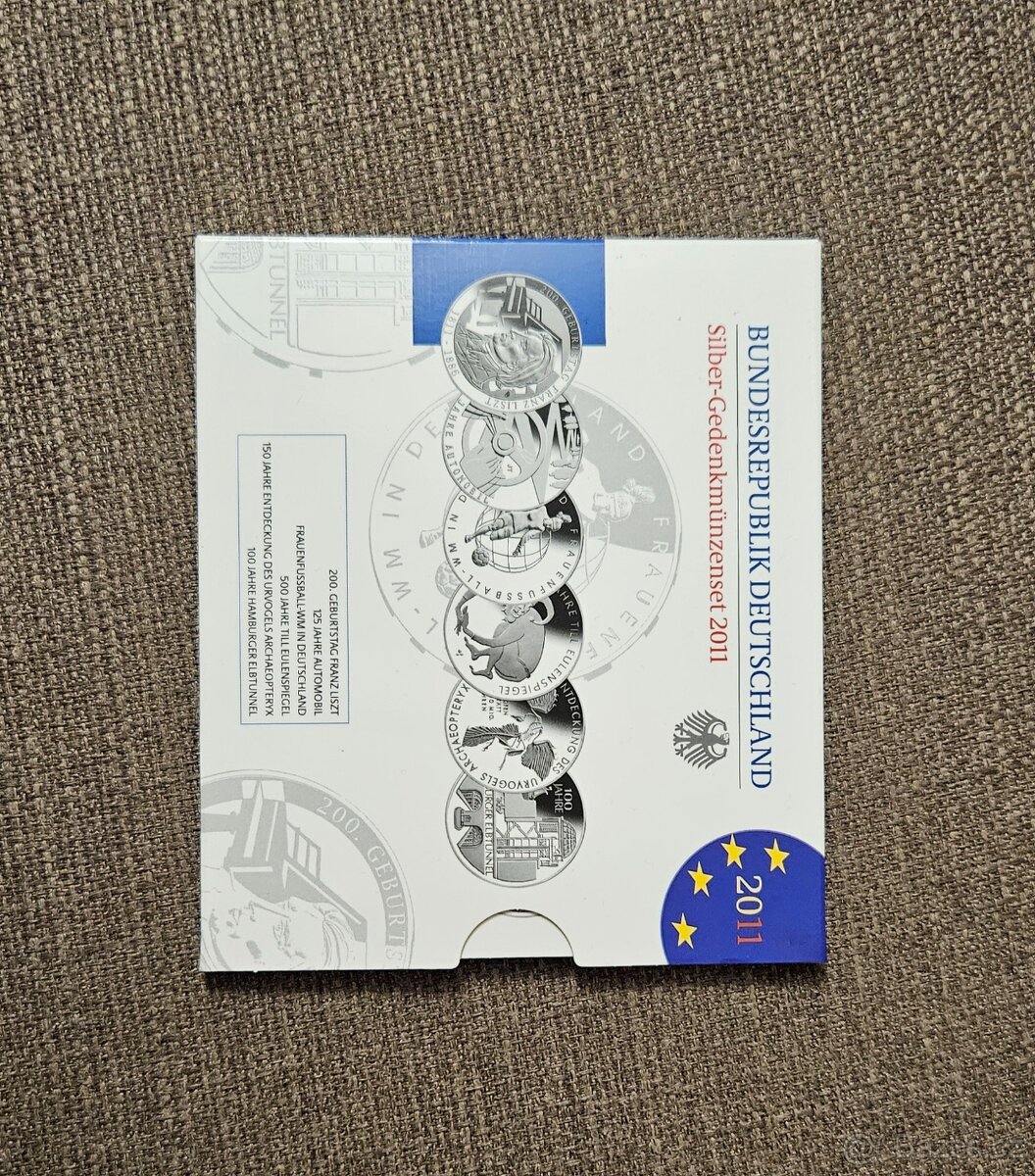 bundesrepublik deutschland silber-gedenkmünzen 2011