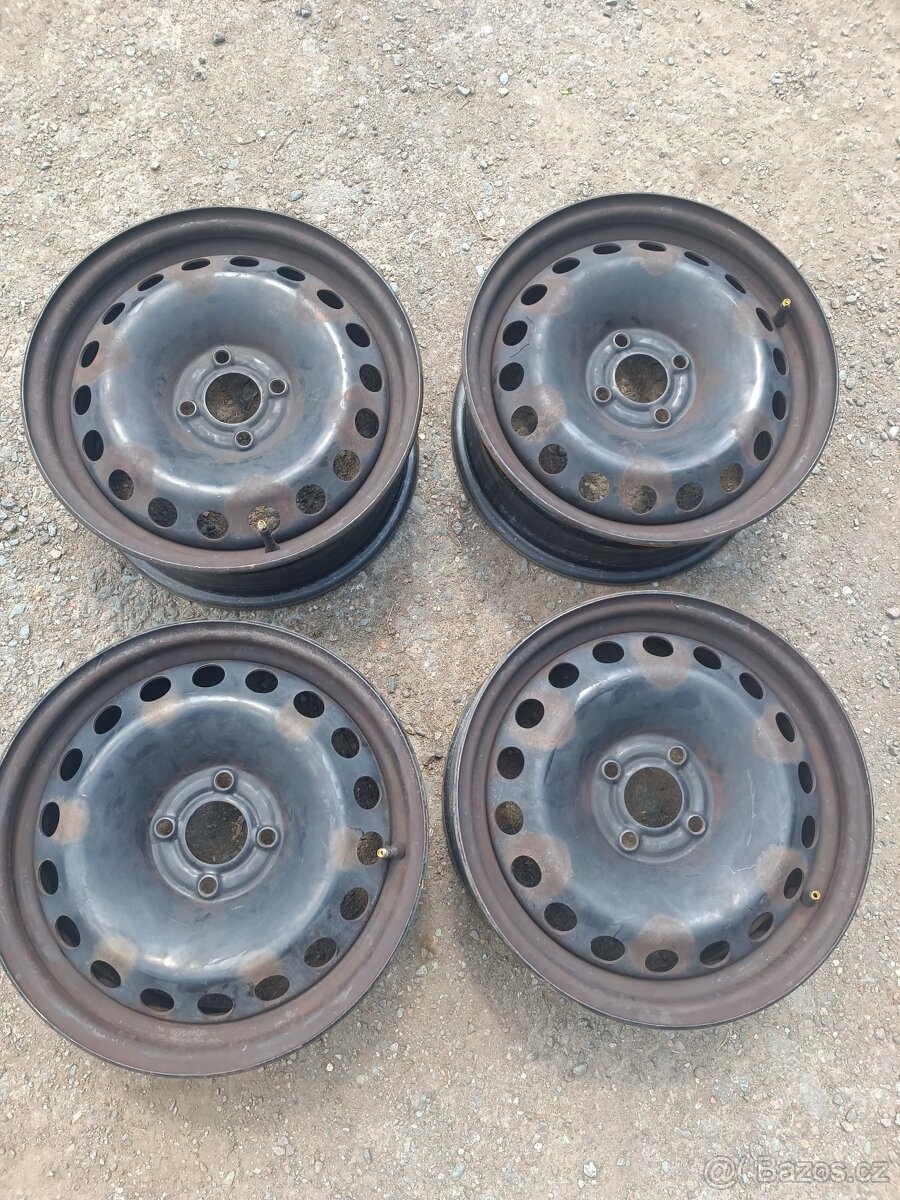 Disky 6,5Jx15H2 ET45, 4x100 z Renaultu Mégane II.