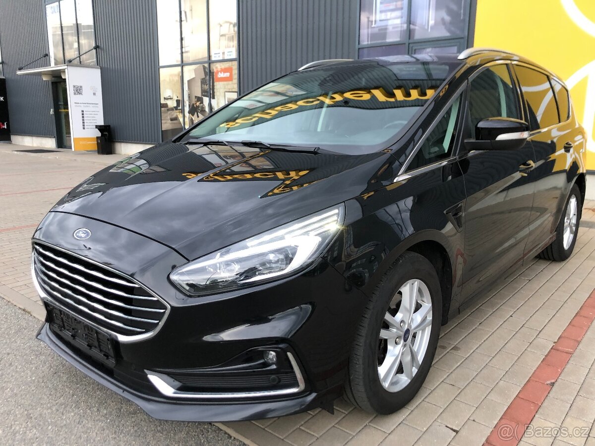 Ford S-Max 2.0 110 kw Ecoblue Titanium, LED, Velmi hezký DPH
