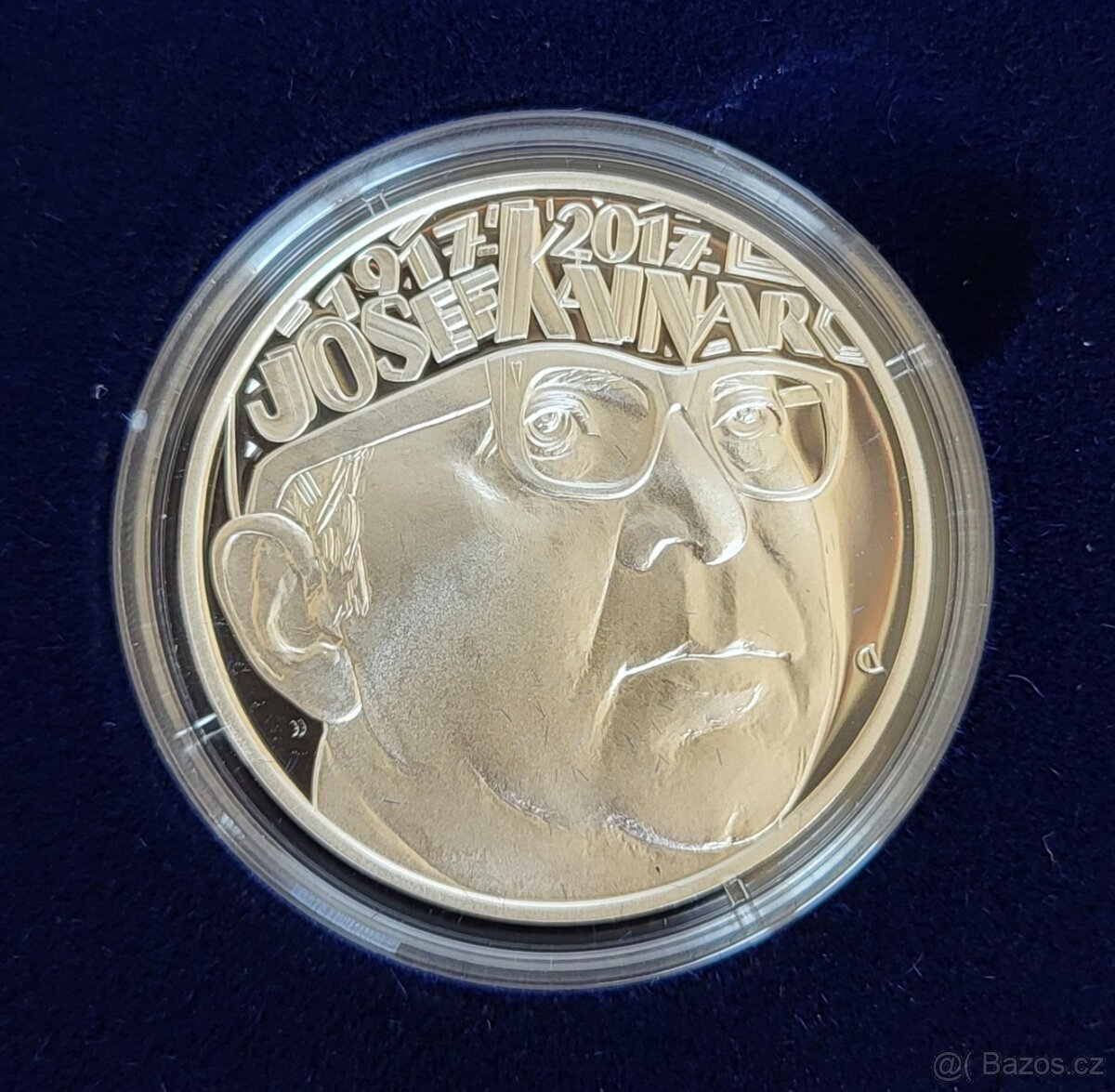 Stříbrná mince ČNB Josef Kainar Proof r.2017