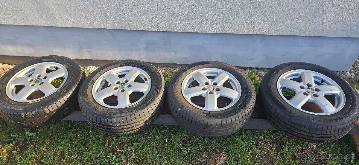 Alu kola Škoda 5x100 R15