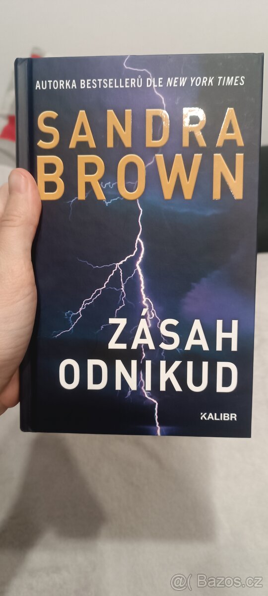 Kniha Zásah odnikud (Sandra Brown)