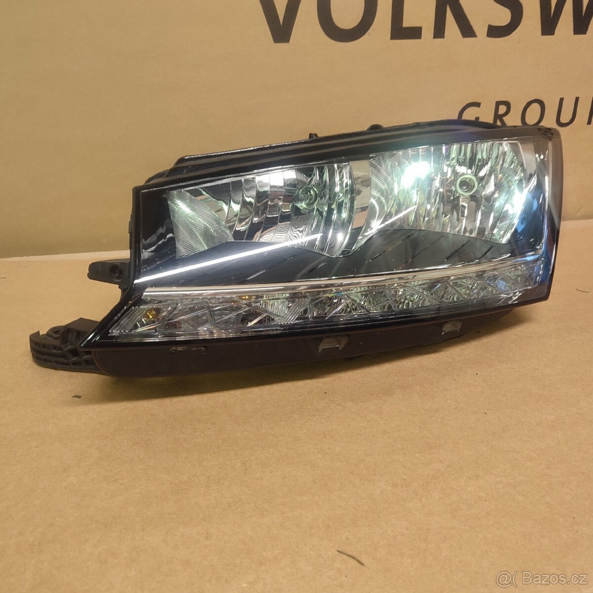 Škoda Fabia 3 nárazník, světlo