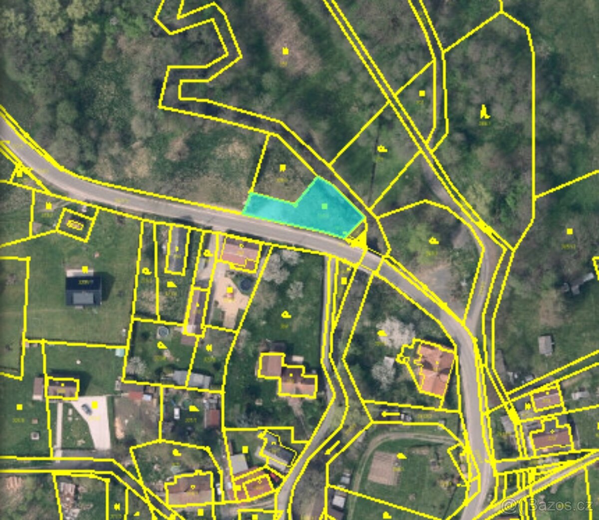 Prodám zahradu, 515m2, Kunratice u Cvikova