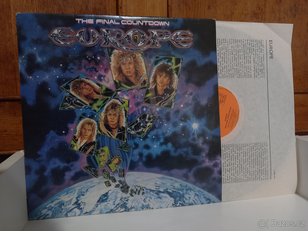 Lp deska EUROPE- THE FINAL COUNTDOWN
