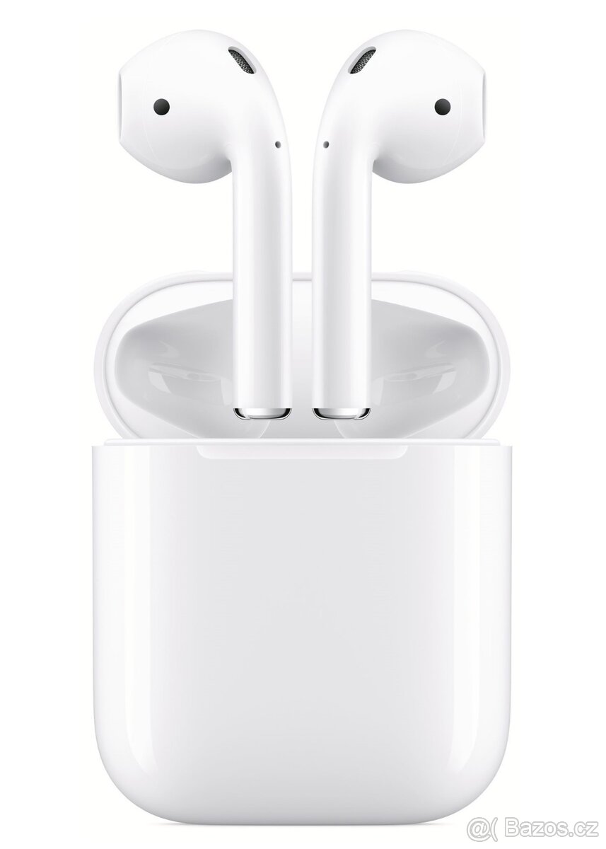 Apple AirPods s bezdrátovým nabíjecím pouzdrem