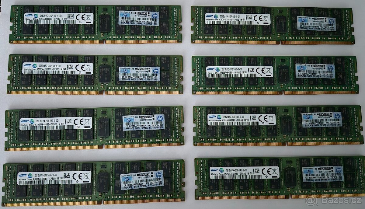 HPE RDIMM RAM DDR4 Samsung 32GB 2Rx4 PC4-2133P