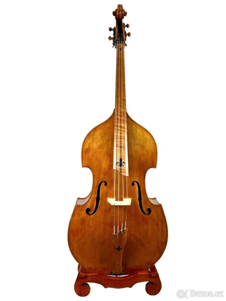 Mistrovský barokní kontrabas - Francisc Györke