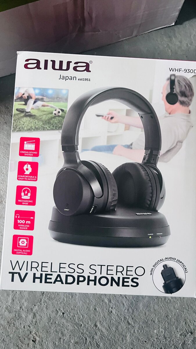 Bezdrátová televizní sluchátka