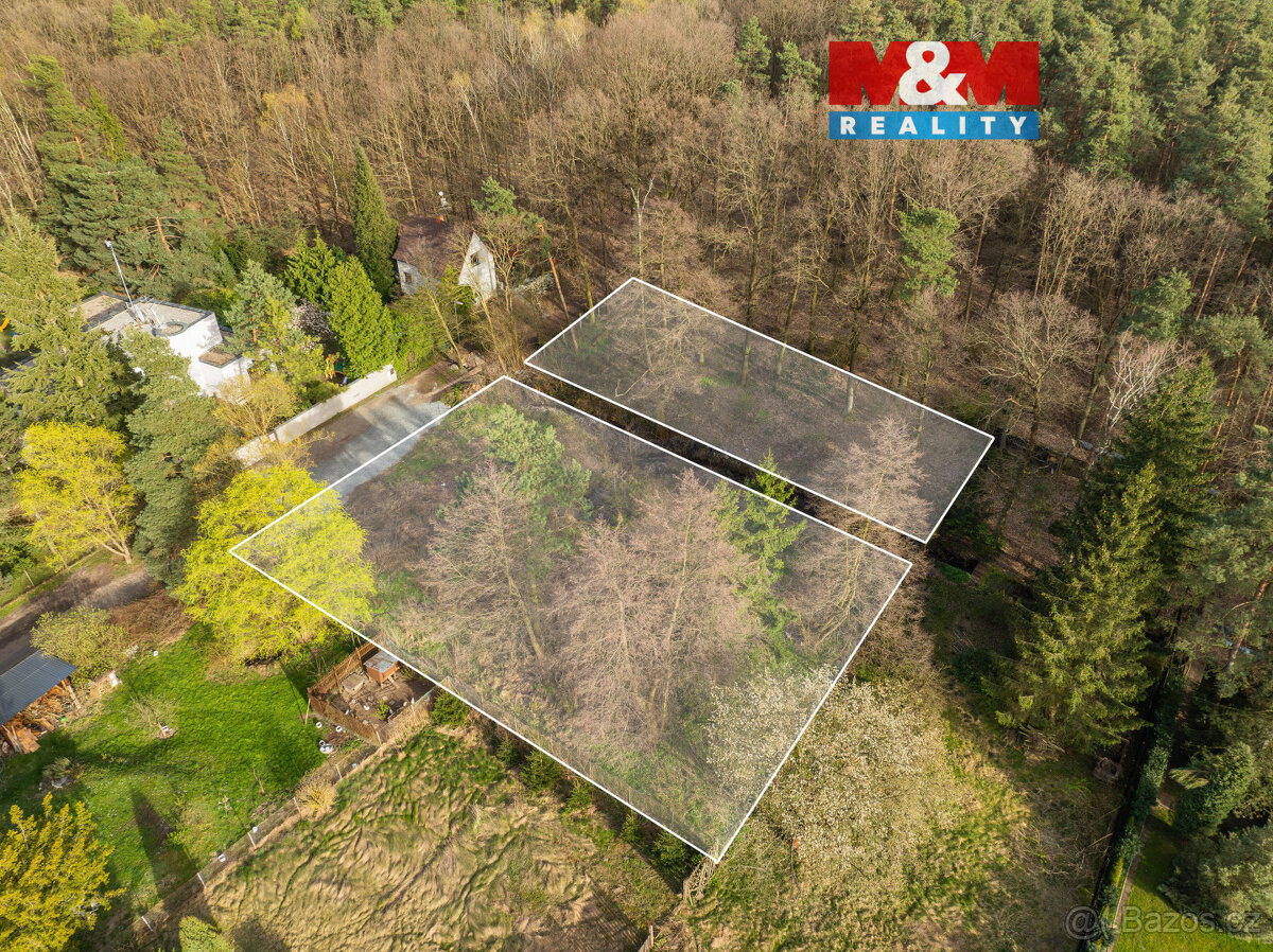 Prodej pozemku k bydlení, 2108 m², Praha - Klánovice