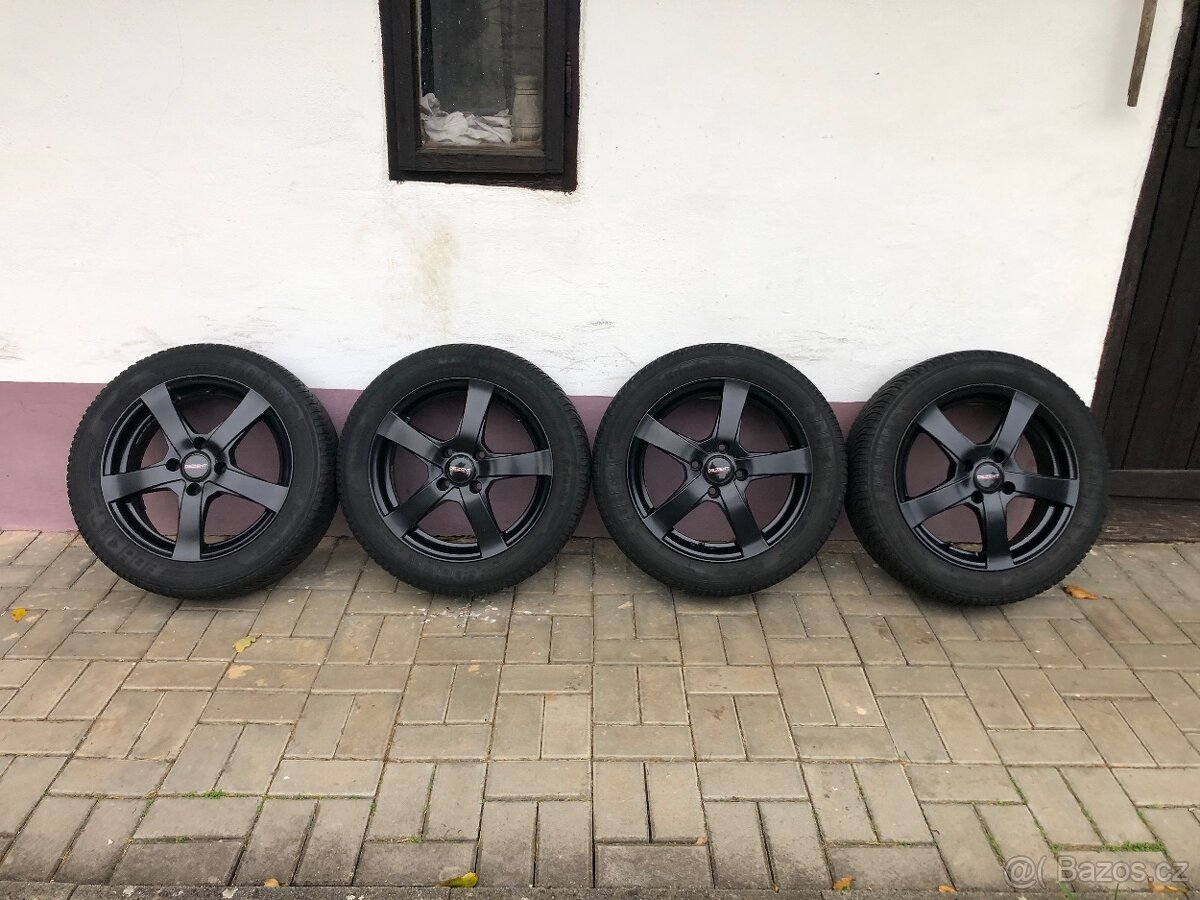 Sada zimních AL kol Peugeot 208, 2008, Citroen C3, C4,4x108