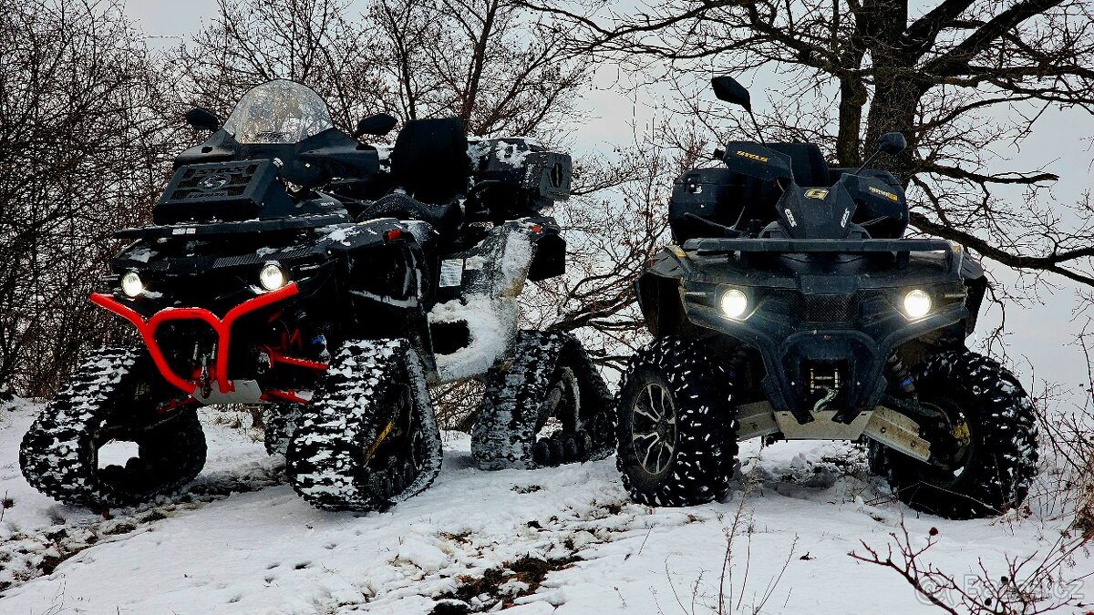 Sněhové pásy na čtyřkolku / UTV