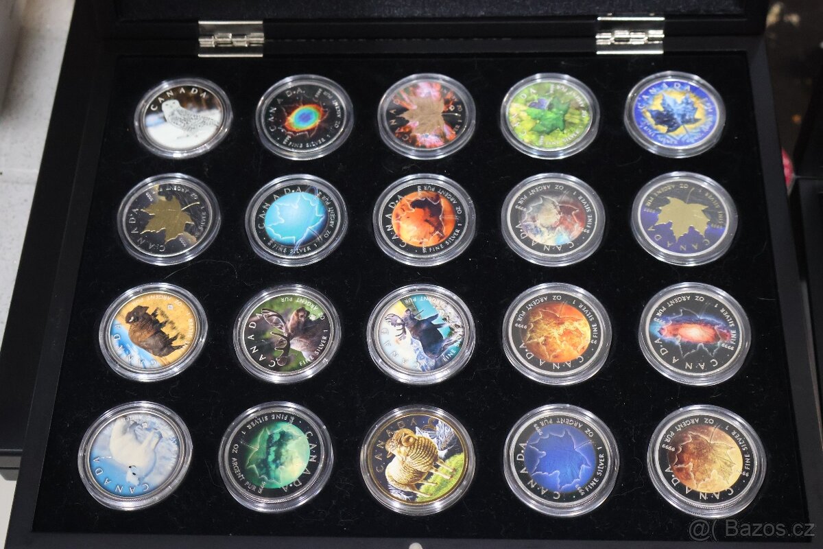 Prodej sbírky 1oz Maple Leaf