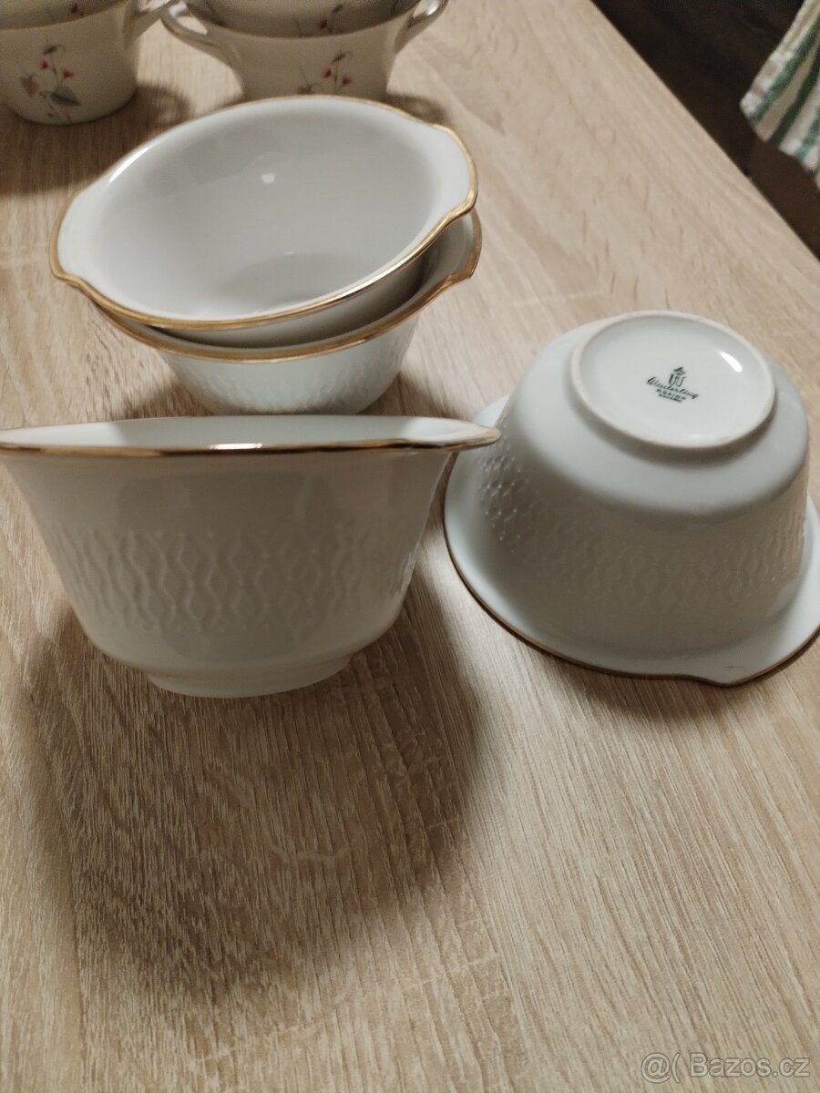 Porcelánove mističky 4 kusy.