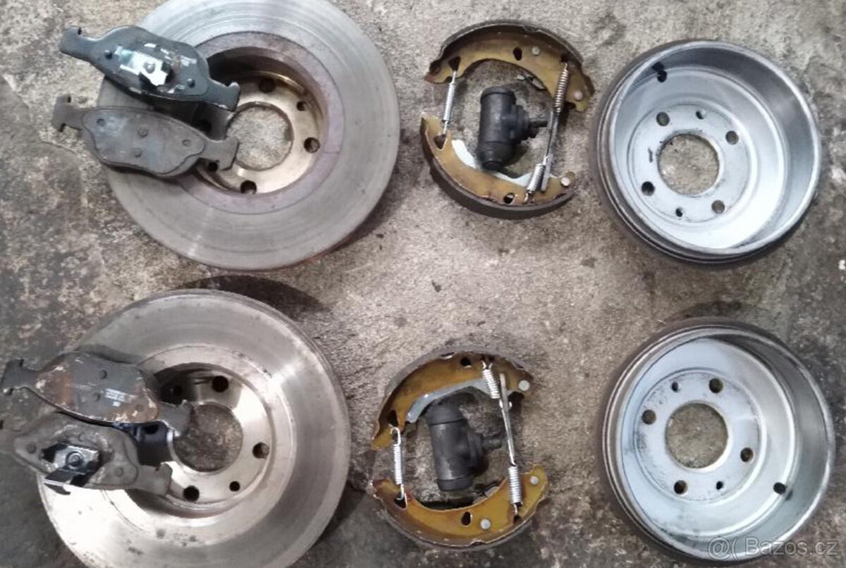 ZÁNOVNÍ BRZDY FIAT BRAVO/BRAVA 1,4 59KW