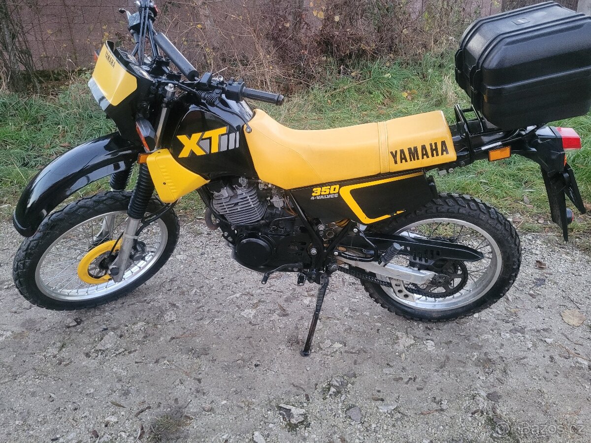 Yamaha xt 350 1988 doklady