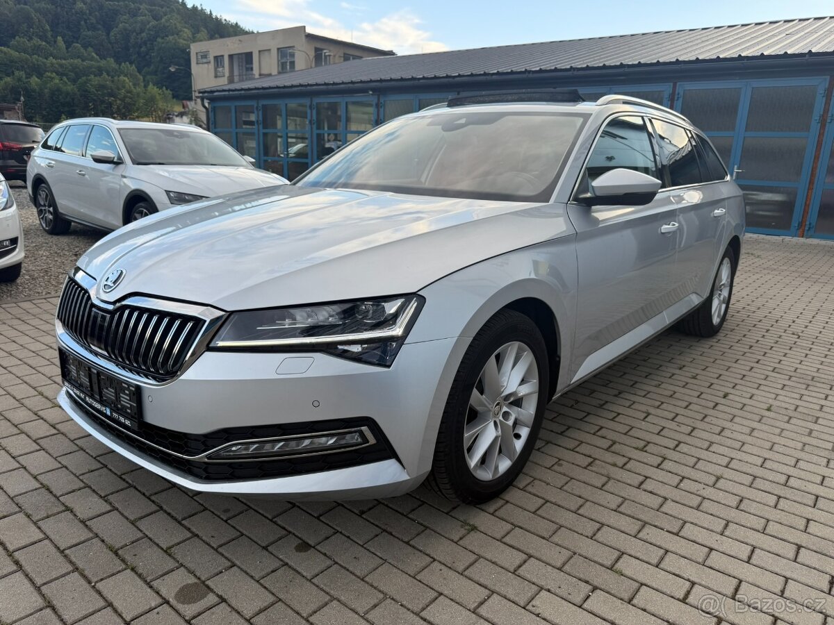 Škoda SUPERB 2.0 TDi EVO DSG MATRIX VIRTUAL KAMERA PANORAMA