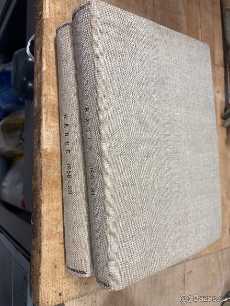 Svázané časopisy Rádce, 1958-59-60-61