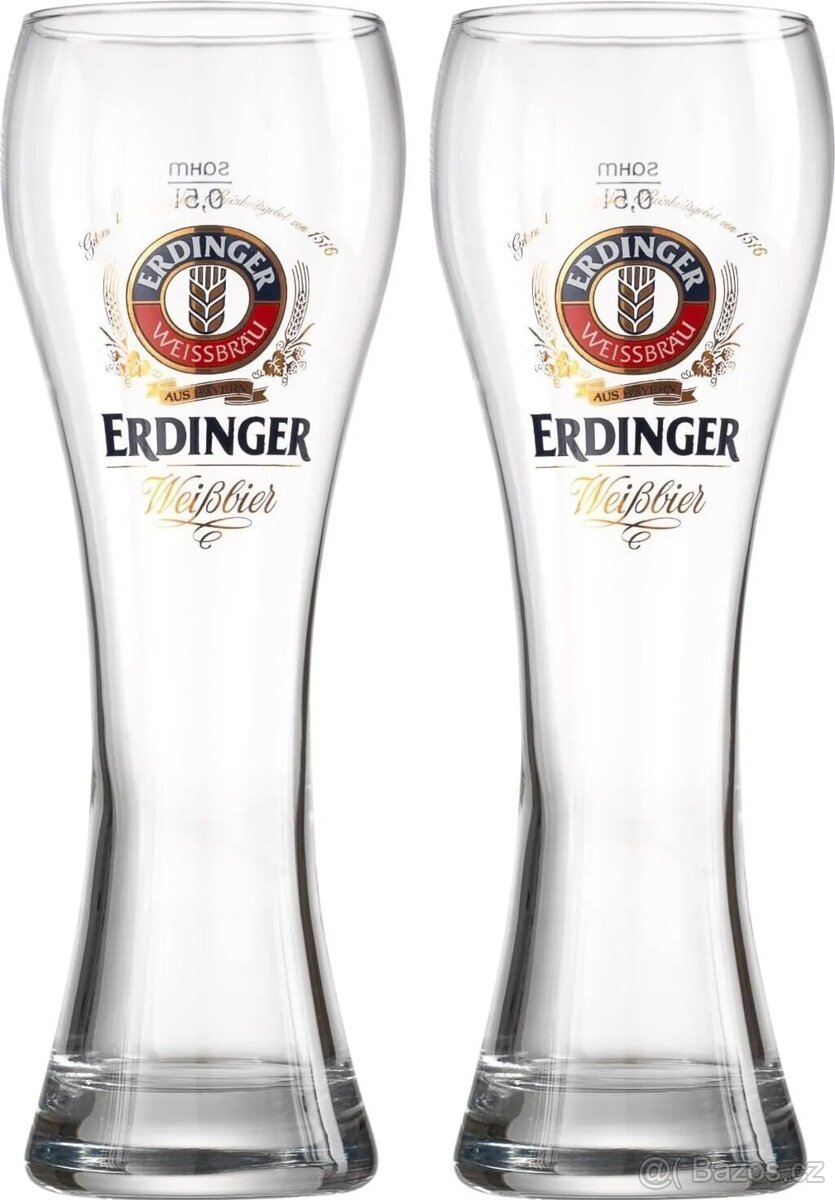Pivní sklenice Erdinger