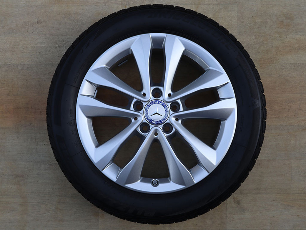 17" Alu kola = 5x112 = MERCEDES C-CLASS W205 ZIMNÍ