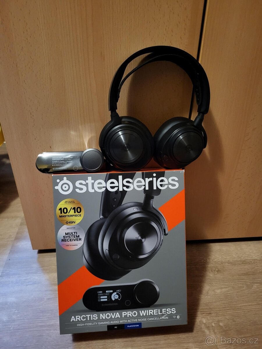 Sluchátka SteelSeries Arctis Nova Pro Wireless