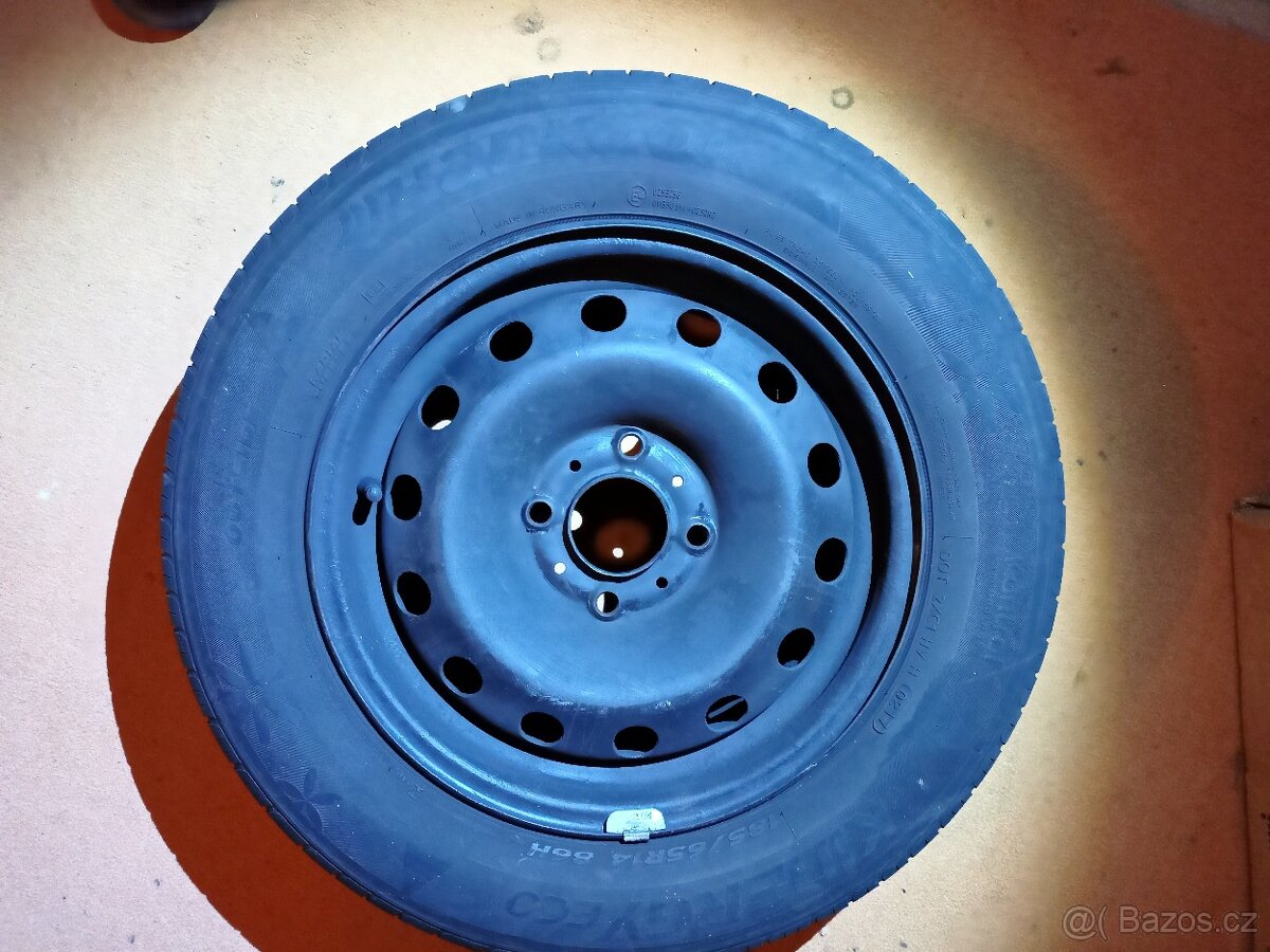 Sada letní pneu+disky - R14 185x65R14 86H