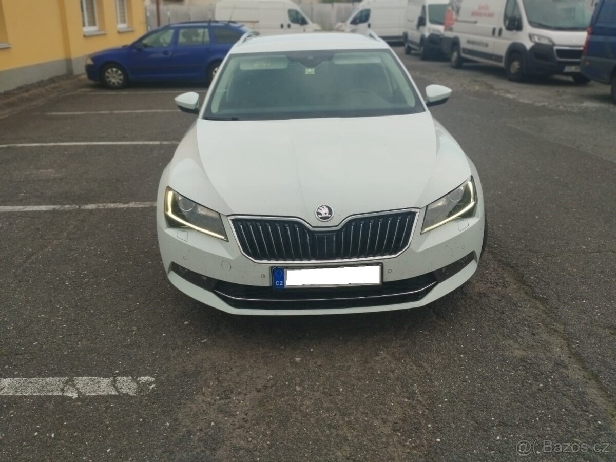 Škoda superb 3 kombi combi 2.0 tdi DSG 6- stupňová 140KW